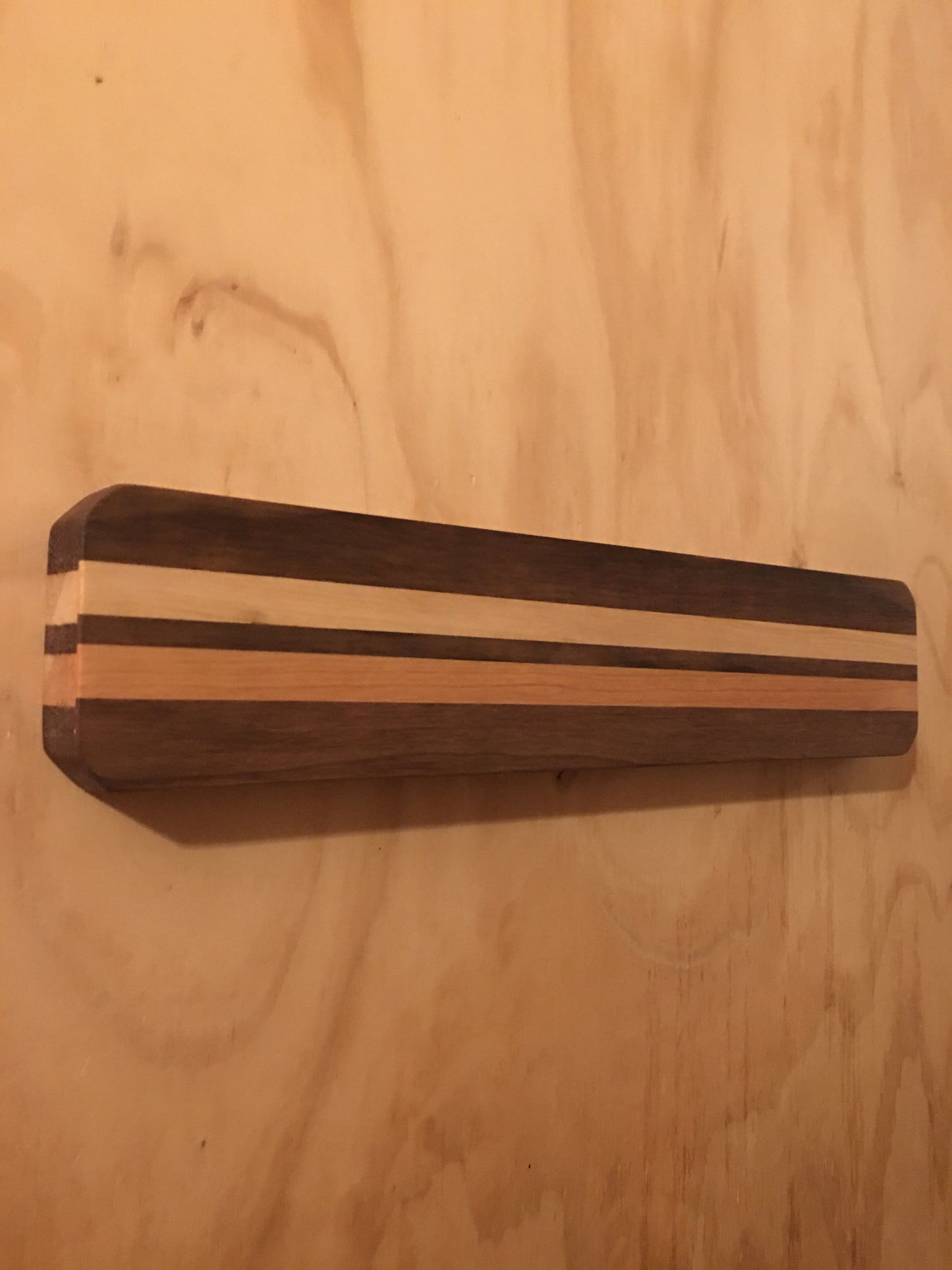 Black Walnut/Cherry Magnetic Knife Block